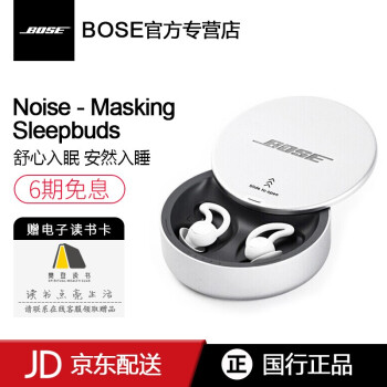 Bose Noise Masking Sleepbudsが動くノギス・クルーズ・ワズ・遮音睡眠耳栓白