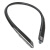 LG无线BluetoothアイヤホーンHBS-10スピリットネ音楽両耳首挂け式伸缩线控带麦可通话アイドリオ通用経典block