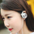 森麦(Senmai)耳式運動ジゴログノセンター携帯帯電話のӢド耳に装着していたホッとは耳に入るハイファイゲームの男女生黒(麦付)