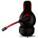オーーバーン（OVANN）X 4頭戴式電気競技ゲムセミドドの音イホーンにマイクと黒赤が付いています。