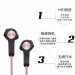 Bang&Olufsen Beoplay H 5入耳栓式インテート无线Bluetooth streo HIFI发热重低音リンニコリング