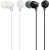 SONY（SONY）MDR-EX 15 LPイヤホーンは耳に入る重低音共通携帯電話の音楽の耳栓の規格品の黒に入ります。